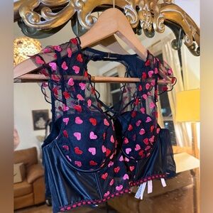 NEW Victorias Secret Valentines Day Corset Top